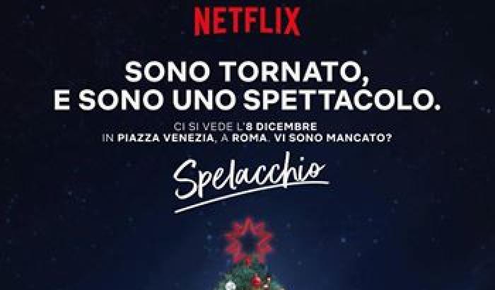 "Spelacchio is back", ma Netflix tiene a precisare: "quest'anno è bellissimo"