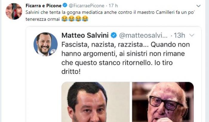 Ficarra e Picone criticano Salvini: mette alla gogna pure Camilleri