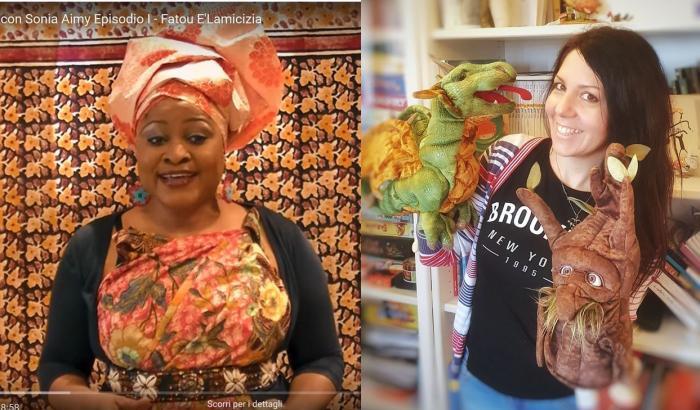 Dall’Africa a Rodari: Sonia Aimy e Anna De Blasio fanno volare le fiabe nel web