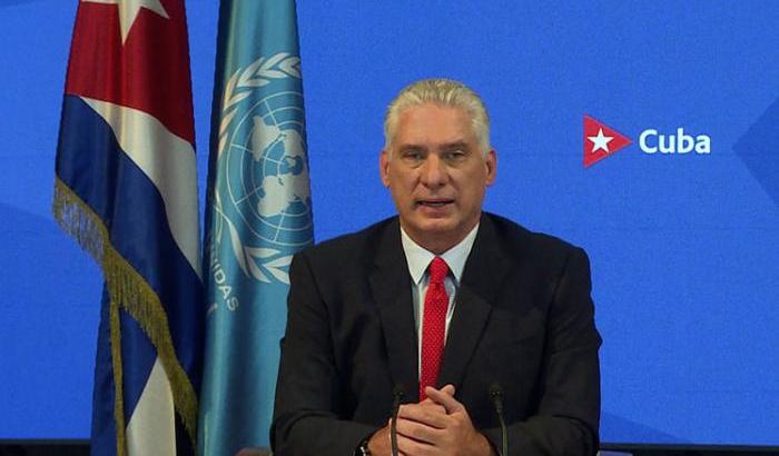 L'accusa del presidente di Cuba: "Gli Stati Uniti ci attaccano da più di 60 anni"