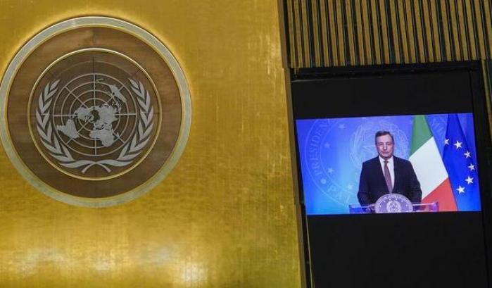 Draghi all'Onu striglia i Paesi membri: "Inaccettabile disparità con i Paesi poveri"