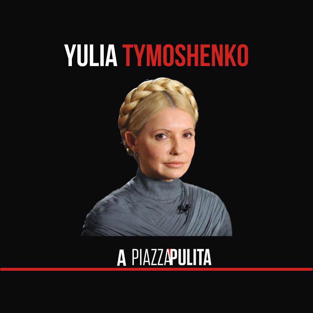 Piazzapulita, ospite stasera Yulia Tymoshenko, la prima donna Primo Ministro dell’Ucraina
