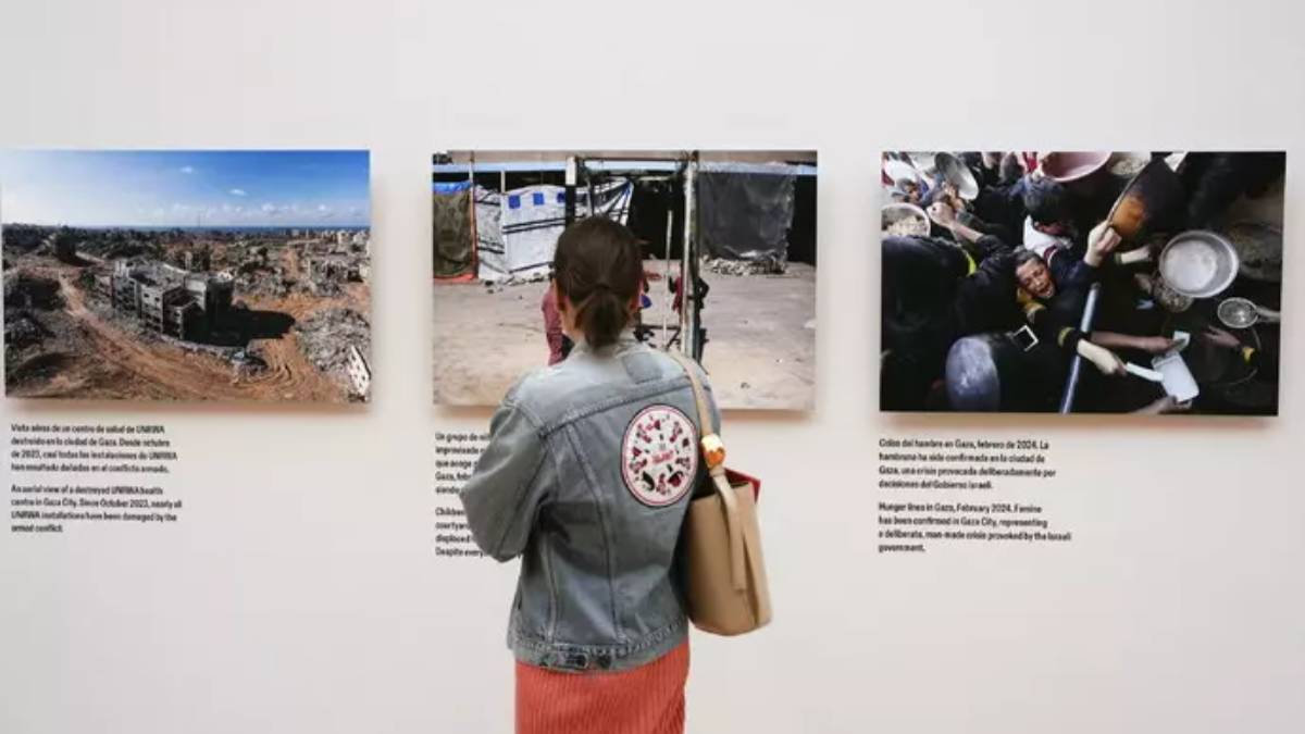 "Gaza attraverso i loro occhi" da ieri a Madrid