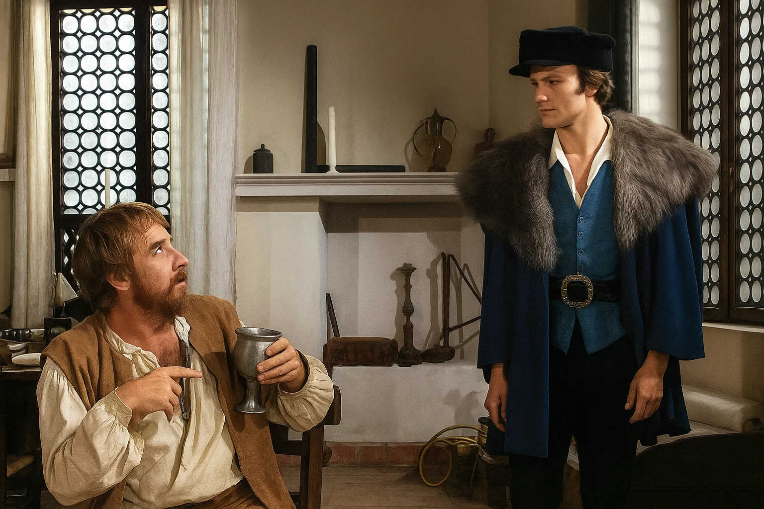 Immagine dalla "Vita di Galileo" di Bertold Brecht