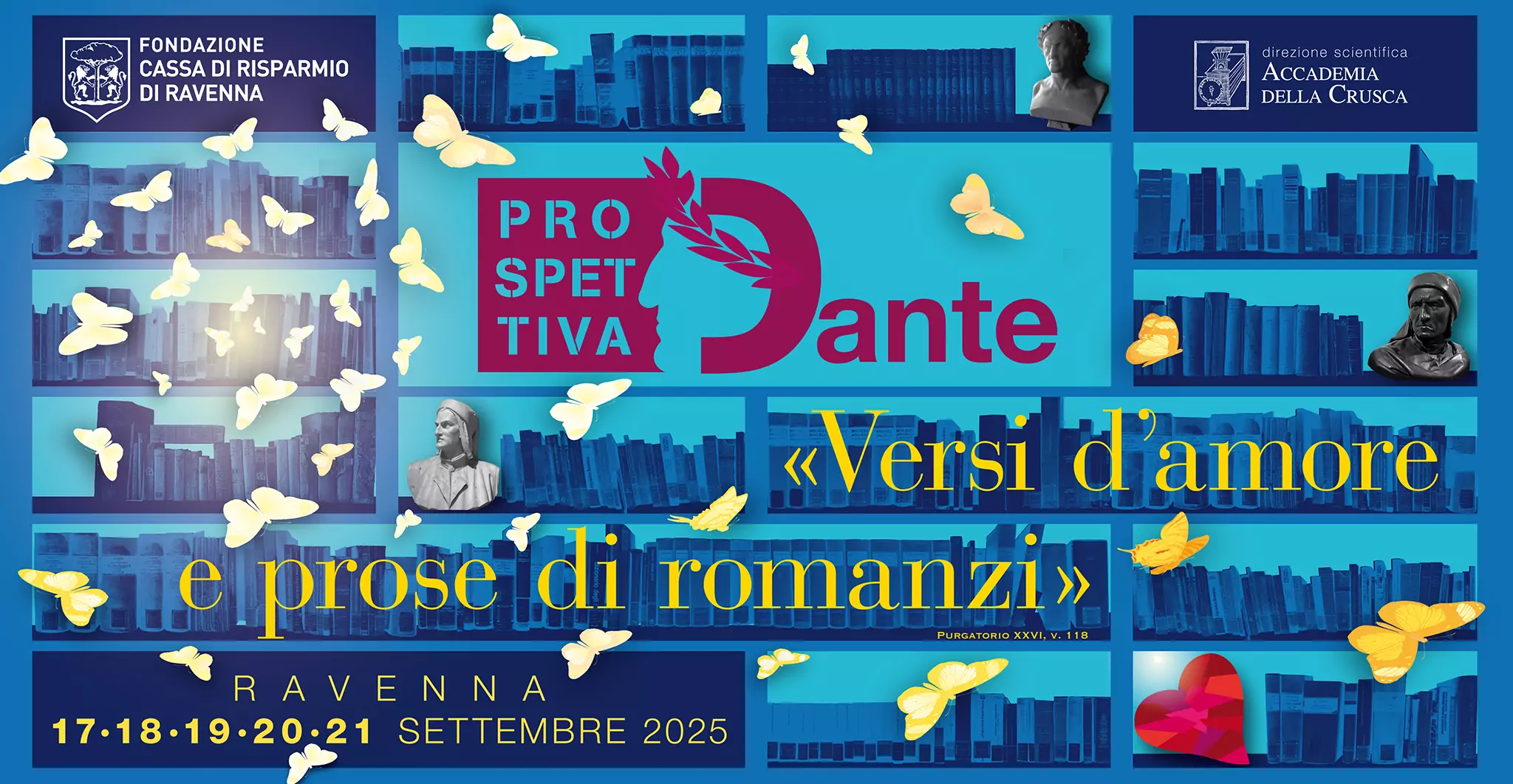 Ravenna: al via la XIV edizione dell'unico festival interamente dedicato a Dante