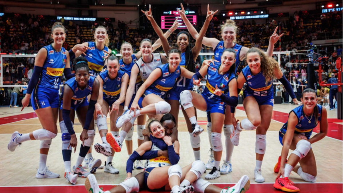 L'italvolley femminile conquista anche il mondiale