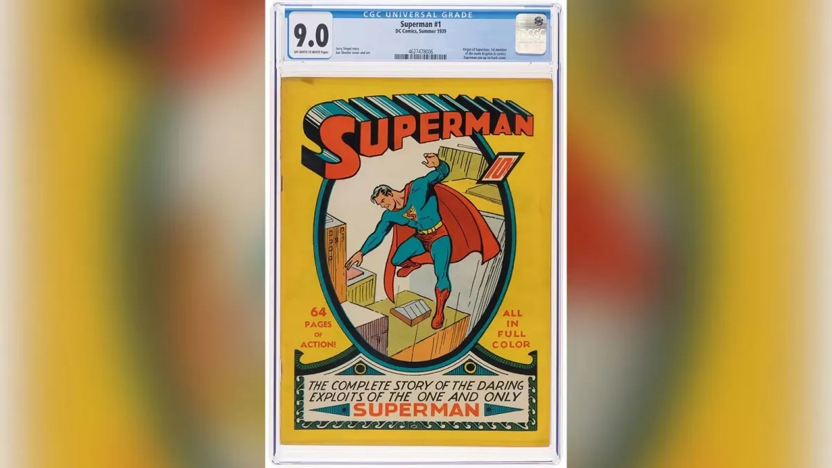 Dalla soffitta al record mondiale: Superman #1 ritrovato dopo anni e venduto per oltre 9 milioni di dollari