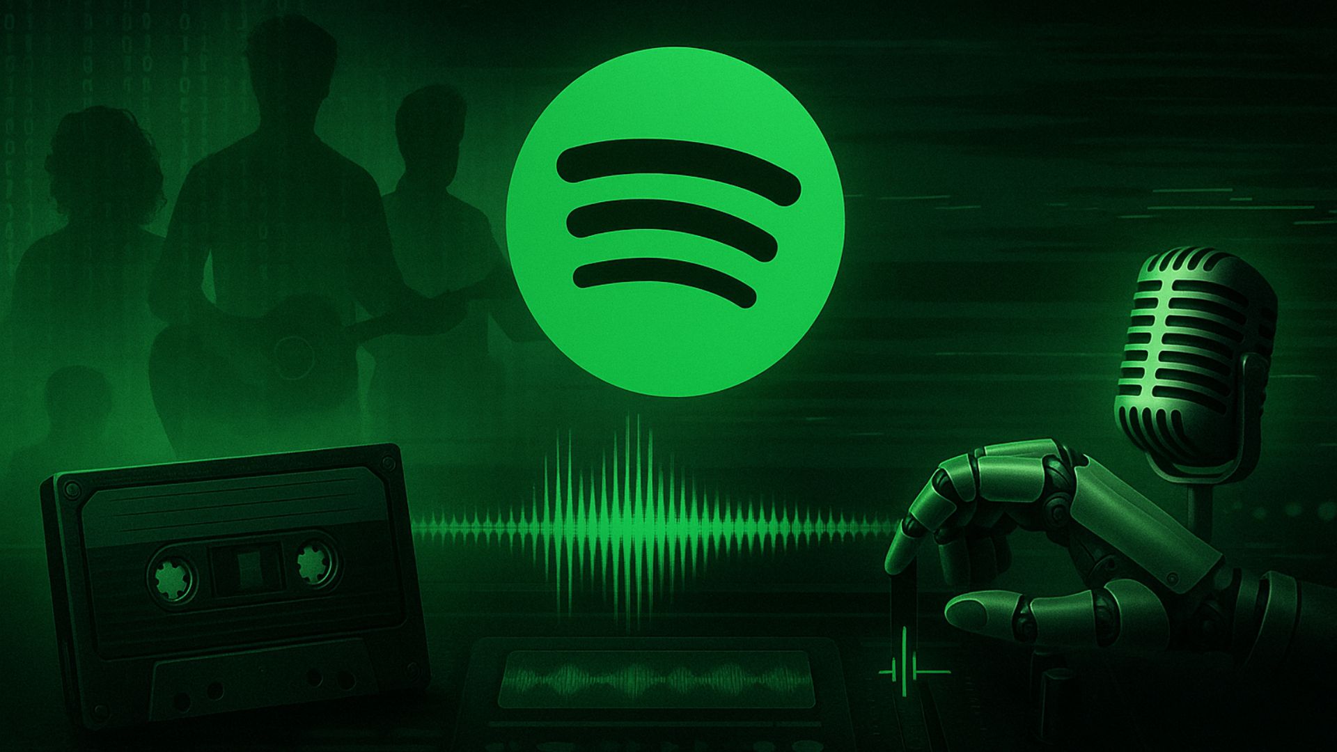 Spotify si tutela contro i contenuti prodotti dall'IA
