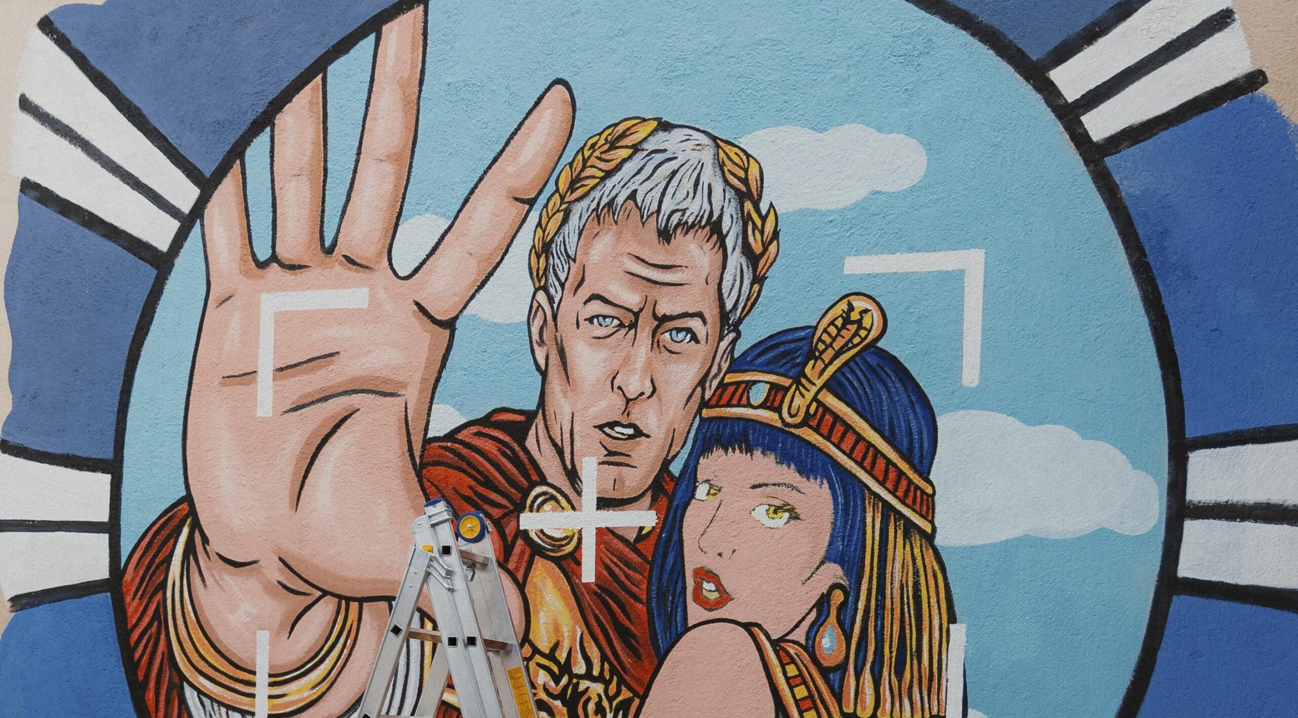 Cleo e Cesaretto Maupal Maupal e la paparazzata a Cleopatra e Cesare