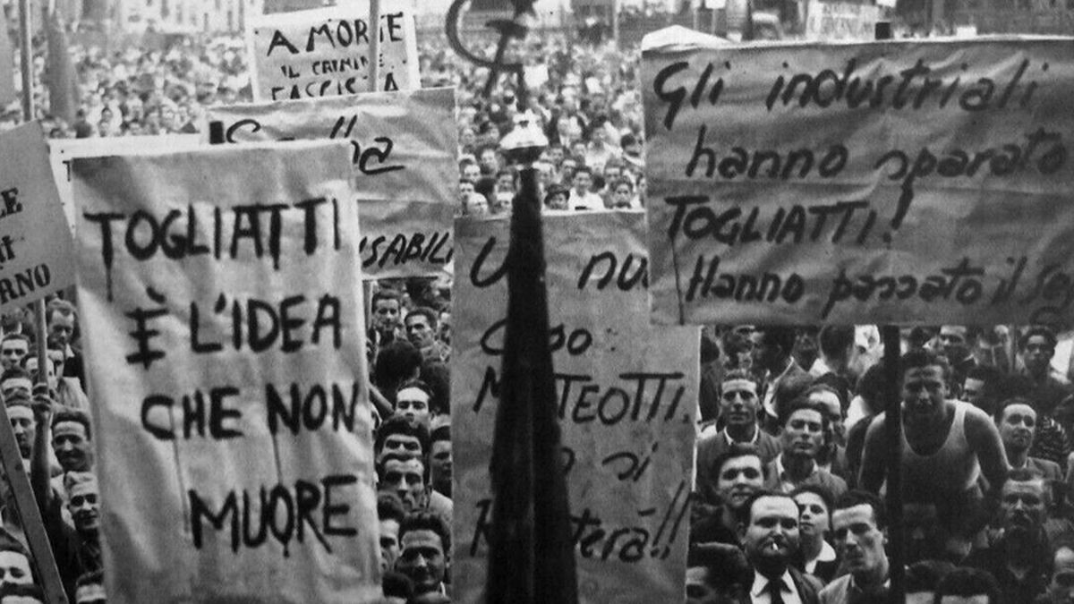 togliatti ok 14 luglio 1948: il giorno in cui l'Italia sfiorò il baratro