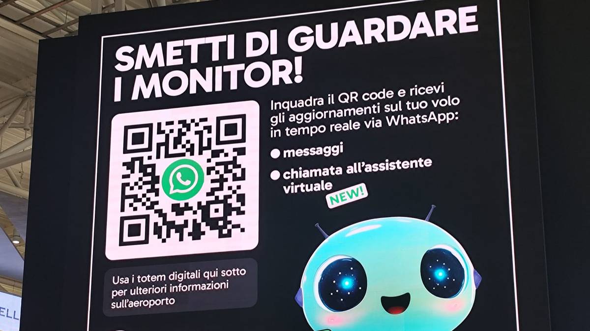 Cosa può nascondere un monitor in aeroporto?
