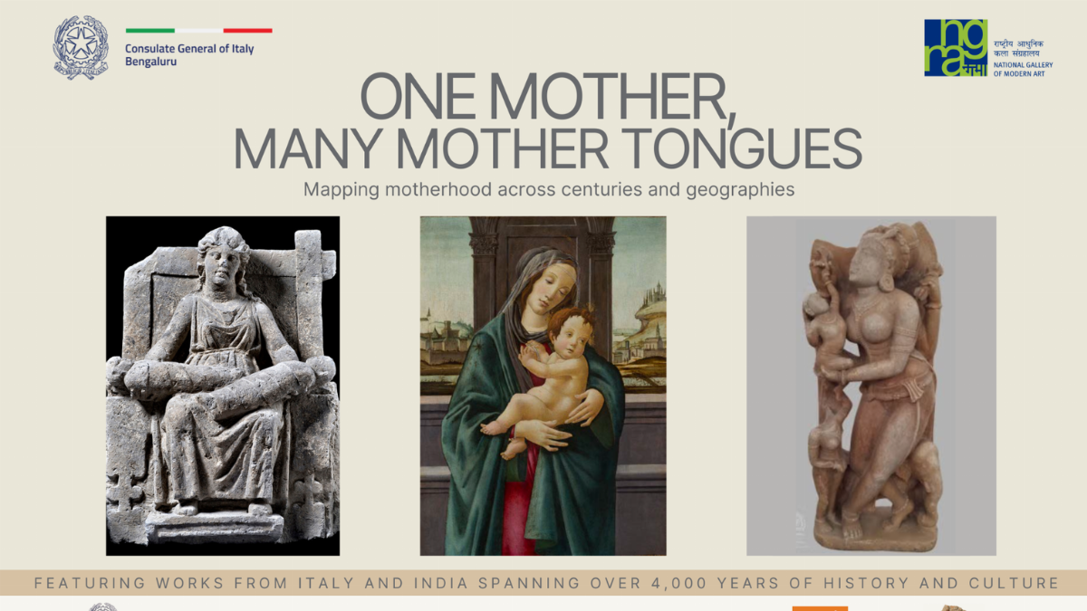"One Mother, Many Mother Tongues" l'esposizione a Bengalore che unisce Italia e India